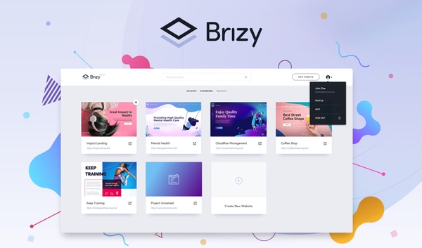 Brizy Page Builder Review Cloud Website Builder